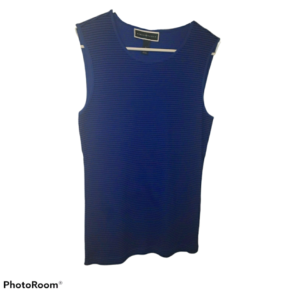Karen Scott Sleeveless Womens Top
